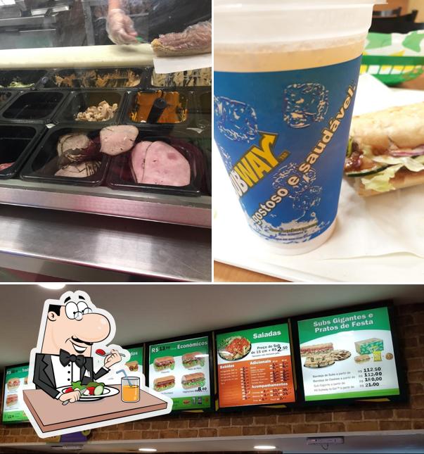 Comida em Subway