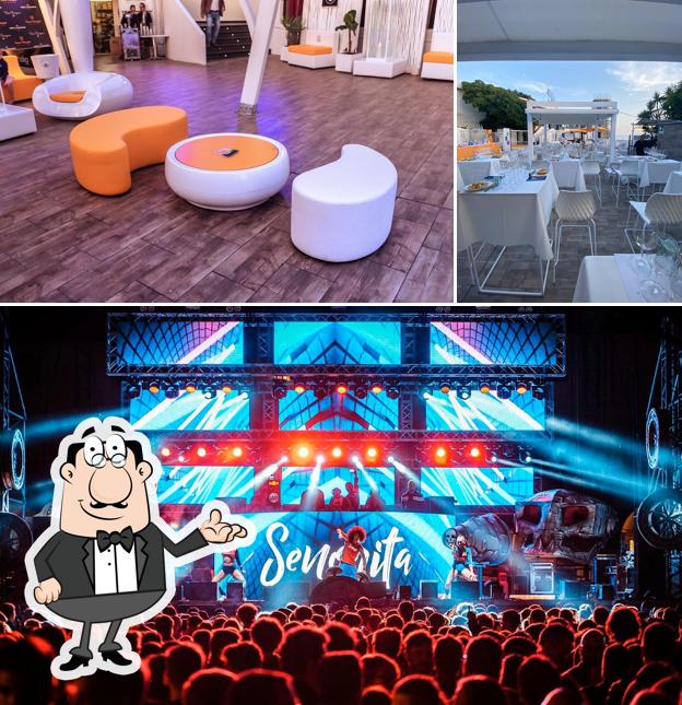 Gli interni di Mako Discotheque