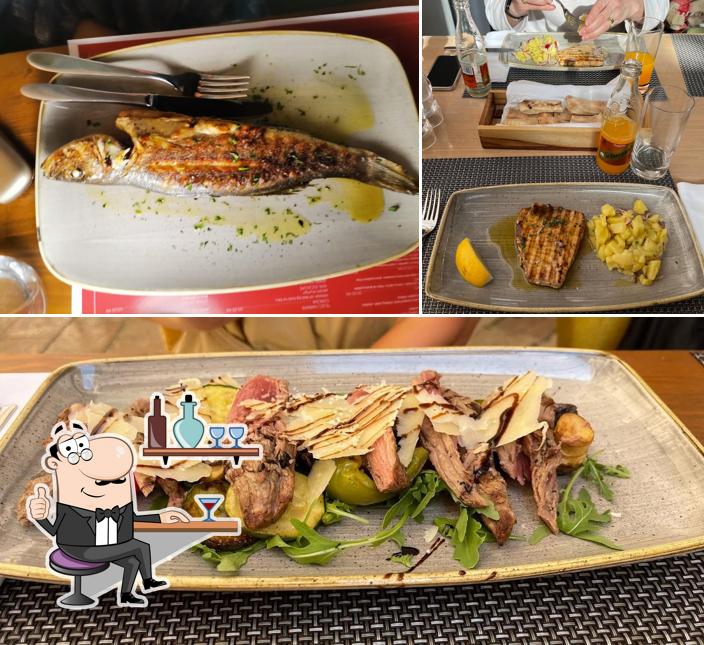 Gli interni di Restaurant 2Ribara