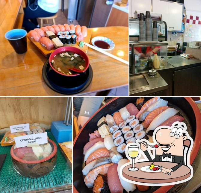 Еда в "Kojiro Sushi"