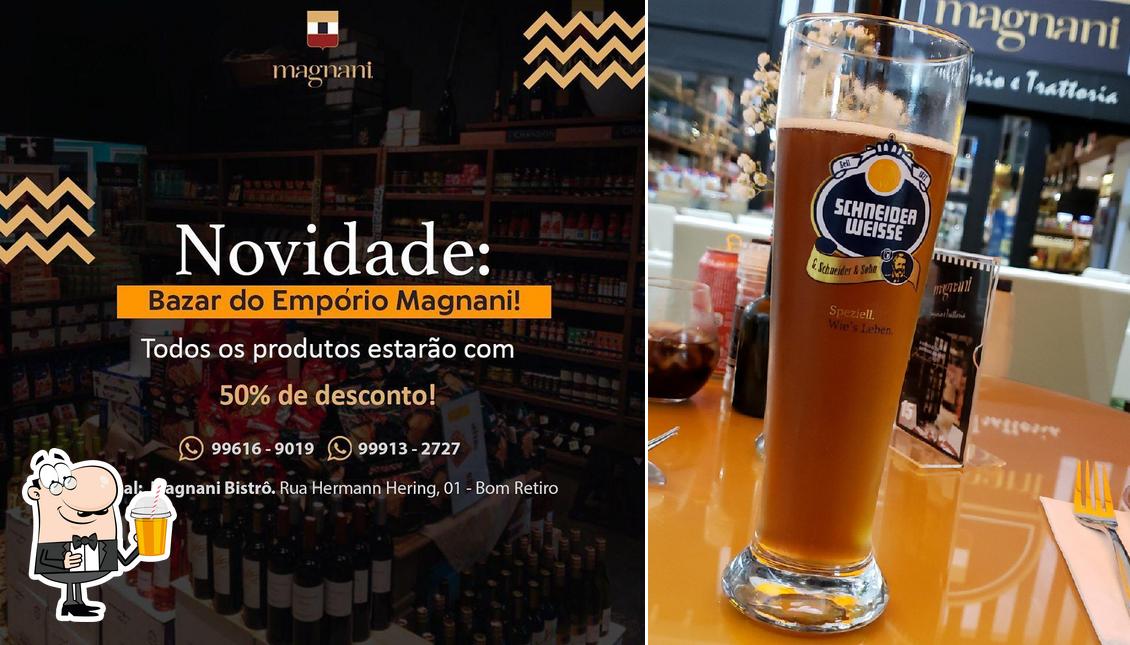 Desfrute de um drinque no Magnani Empório Blumenau SC