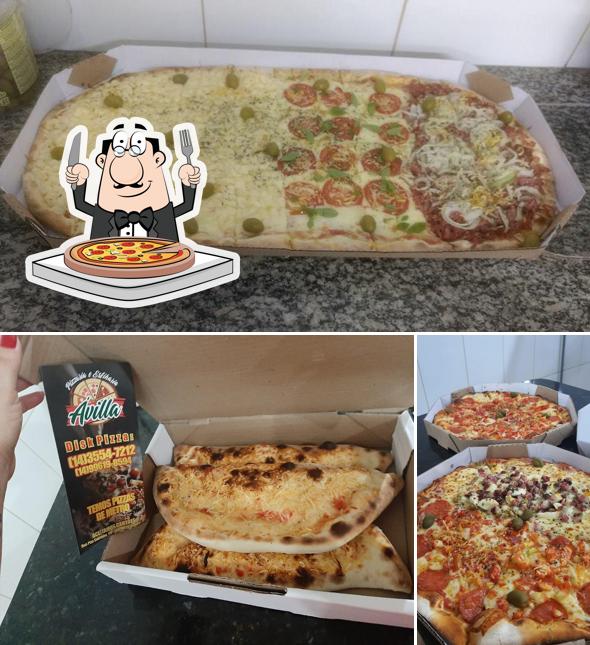 Experimente diversos tipos de pizza