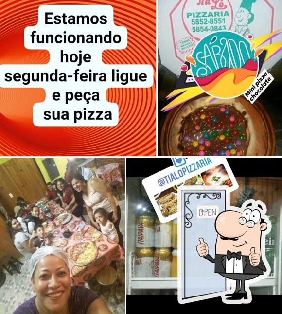 Here's a photo of Pizzaria Tia Lô