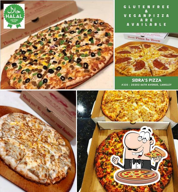 Try out pizza at Sidra's Pizza