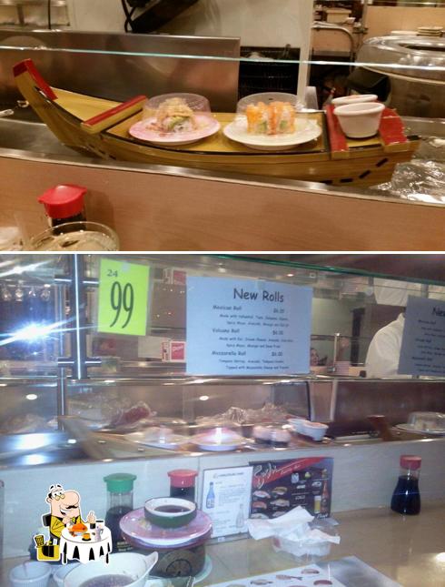 Еда в "Yuyu Sushi Bar"