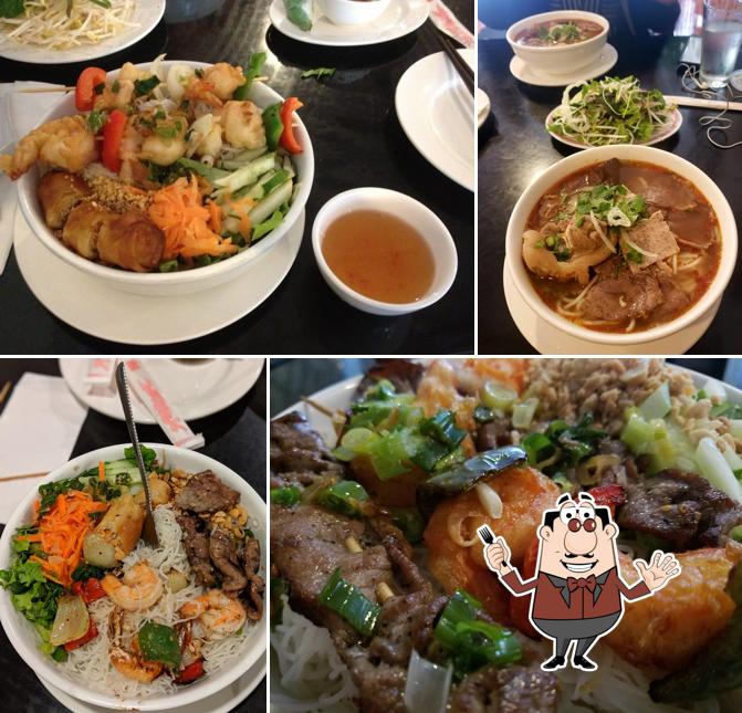 Meals at Cafe Hoang Vietnamese & Thai