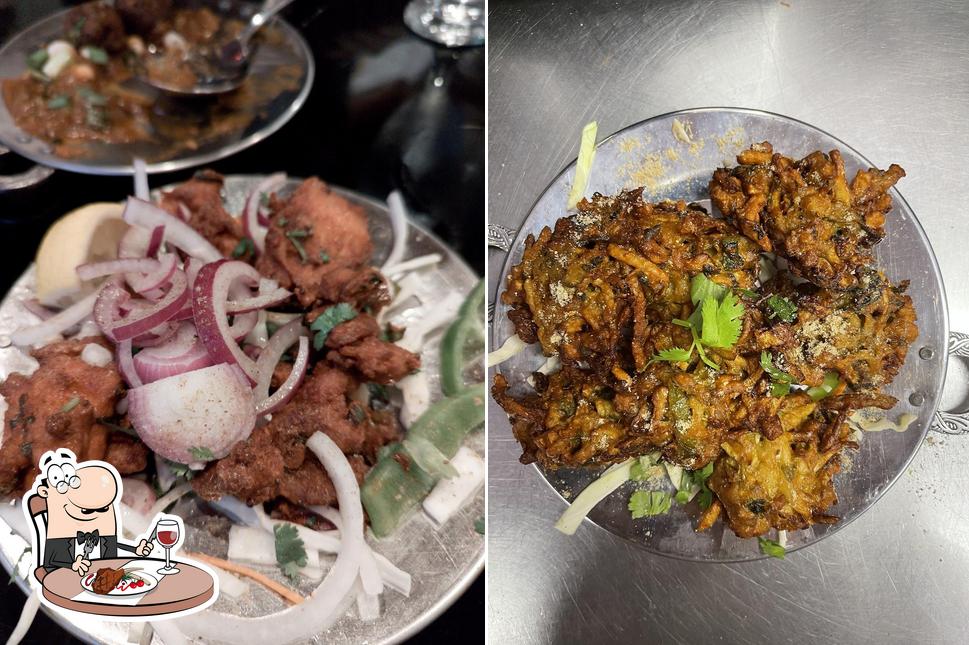 Order meat dishes at Manayunk Indian grille