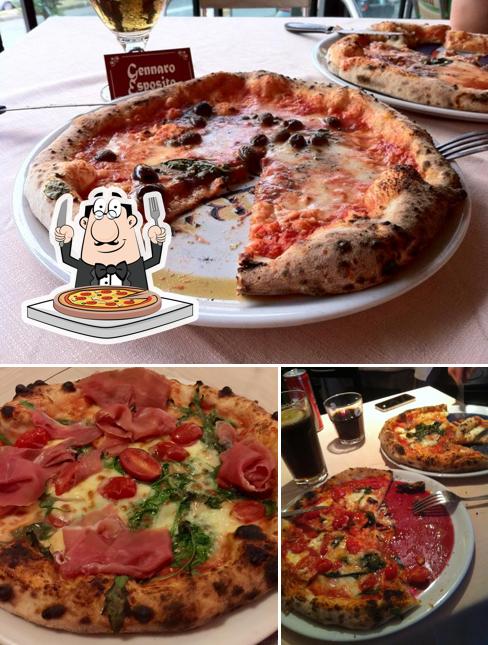Pick pizza at Gennaro Esposito