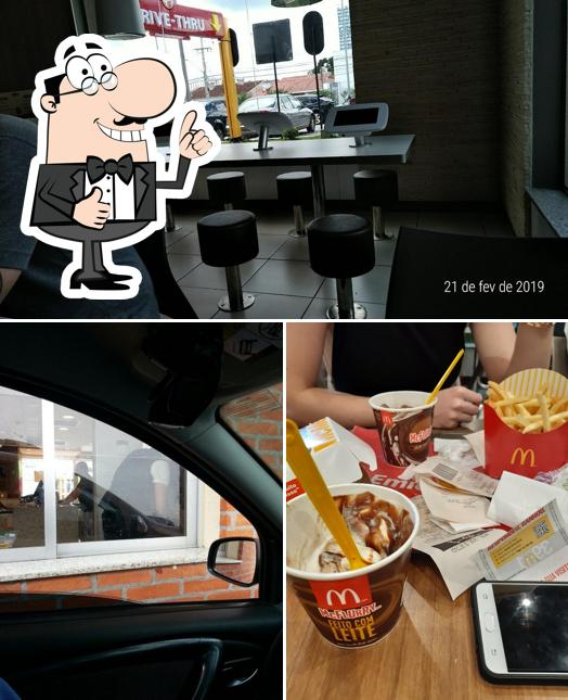 Look at the picture of McDonald's