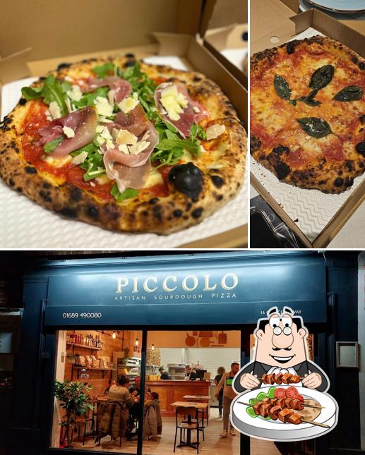 Piccolo Sourdough Pizza is distinguished by food and interior