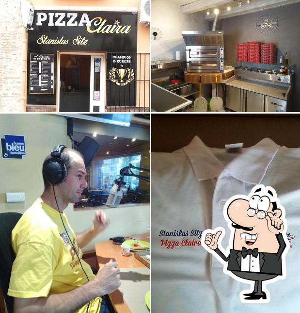 L'intérieur de Pizza Claira