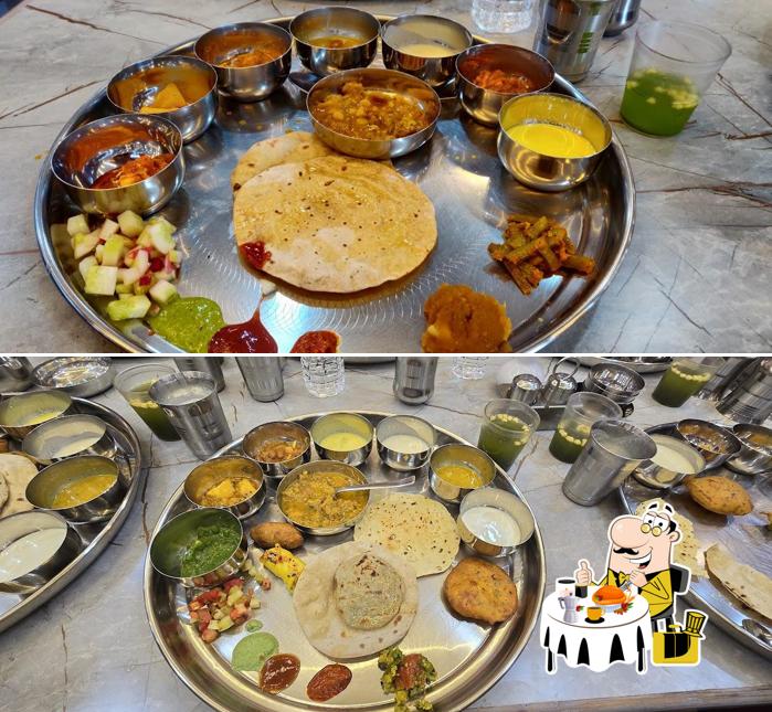 Meals at Rajasthani Rajwadi Thali