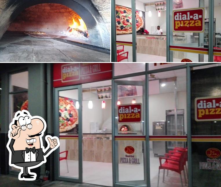 Die Inneneinrichtung von Dial-a-pizza Belhar (Erica Drive)