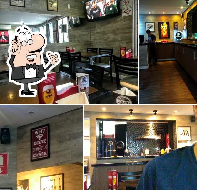 O interior do BB Burger and Beer - Cambui Campinas