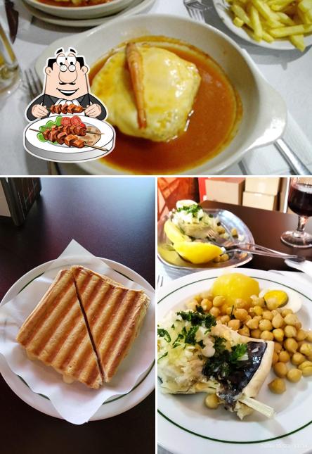 Еда в "Café Estrelicia"