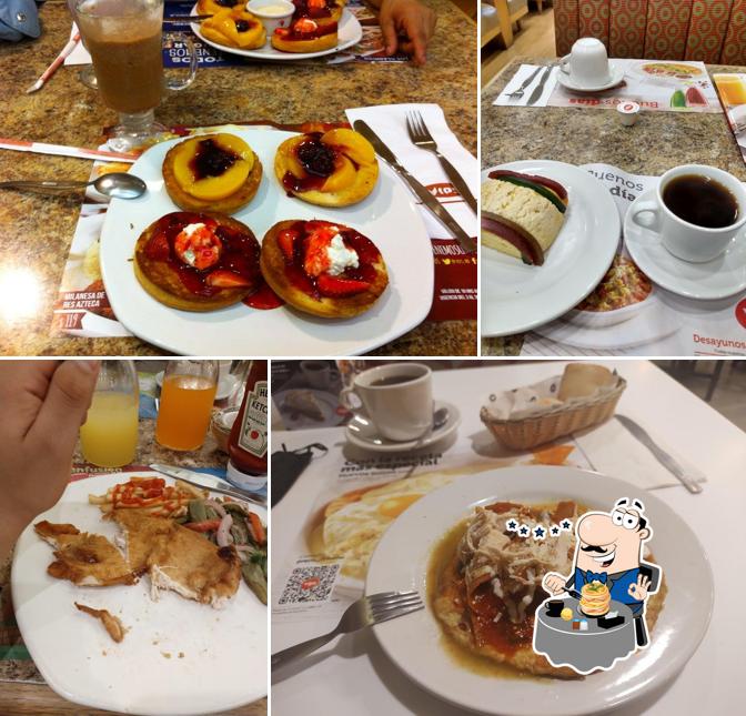 Food at Vips Madero Ritz