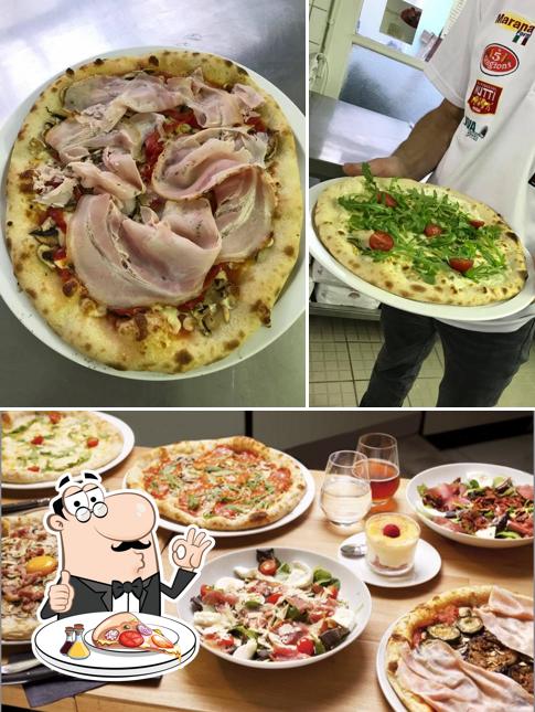 Essayez des pizzas à Bella Romana