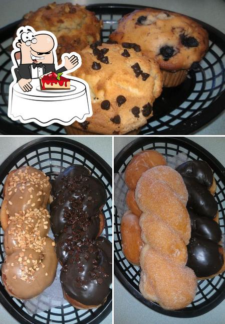 Blue Pantry Donuts provides a variety of sweet dishes