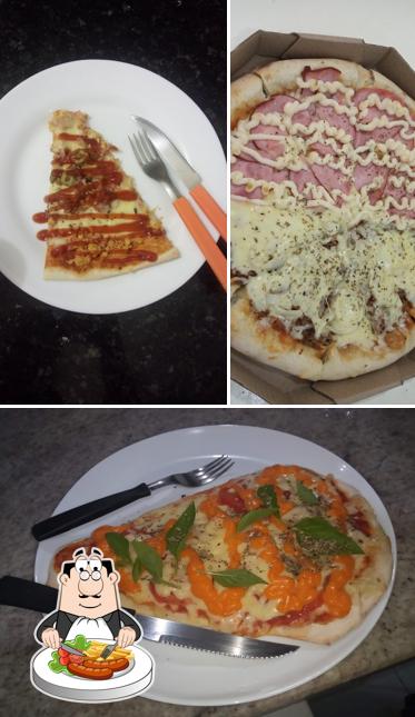 Comida em Pizza no Balcão