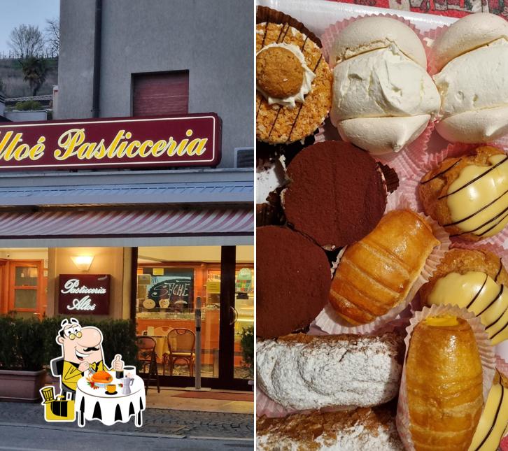 Cibo al Pasticceria Altoe'