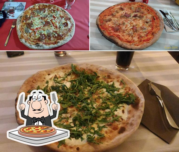 A Il Portico, puoi goderti una bella pizza