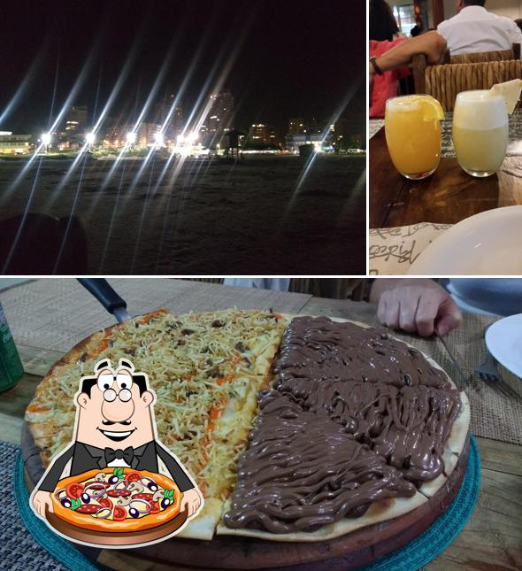 Consiga pizza no Pizzaria da Praia