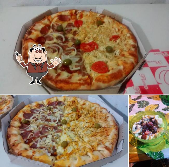 Comida em Canto's Pizza