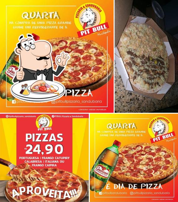 Peça pizza no Sandubaria Pit Bull