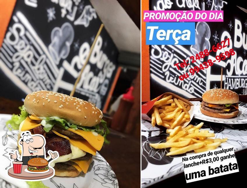 Delicie-se com um hambúrguer no The Burger