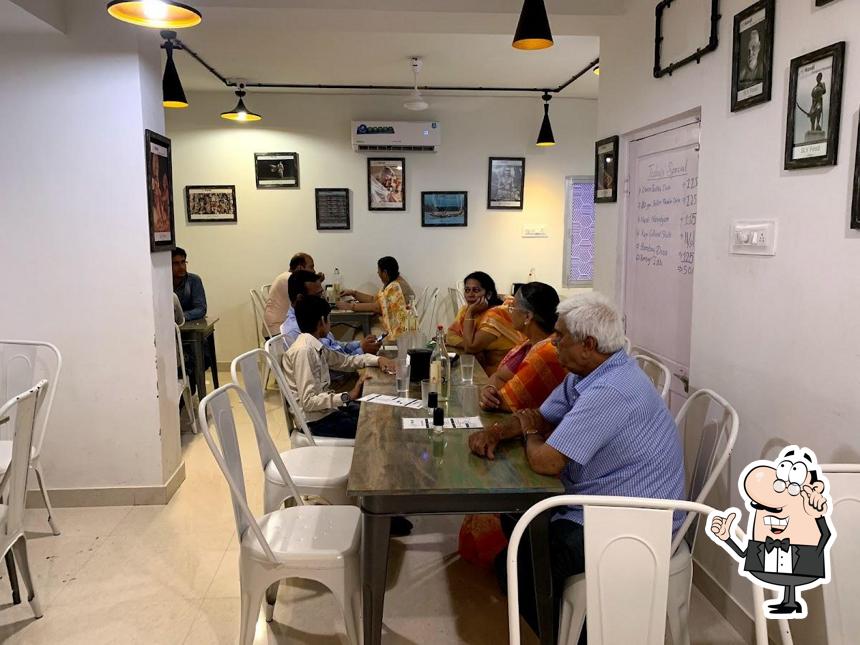 The interior of Nandi Restaurant