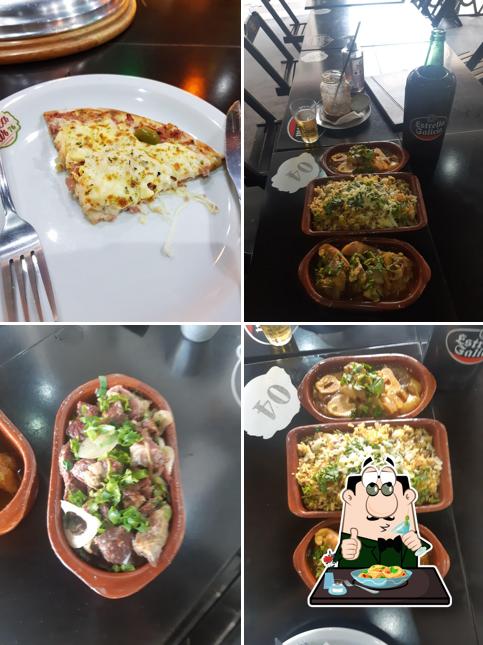 Platos en Pizza Bar 76