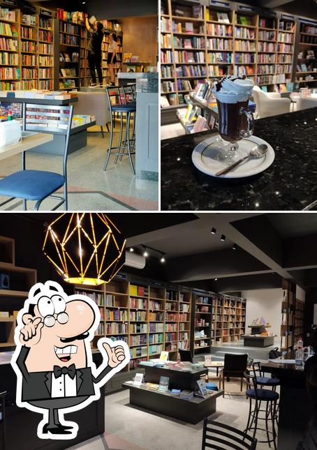 Veja imagens do interior do Alexandria - Livraria e Cafeteria