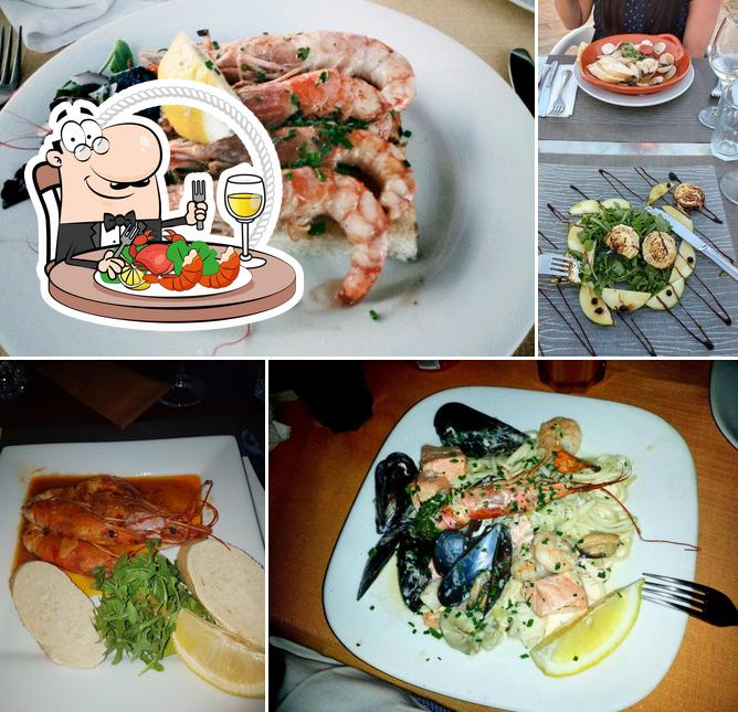 Try out seafood at Castello di Norcia - Ristorante Italiano Pizzeria