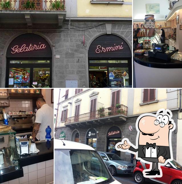 Gli interni di Gelateria Ermini