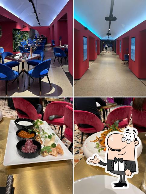 Gli interni di Globe - Ristorante Enoteca Eventi Cocktail Caffetteria