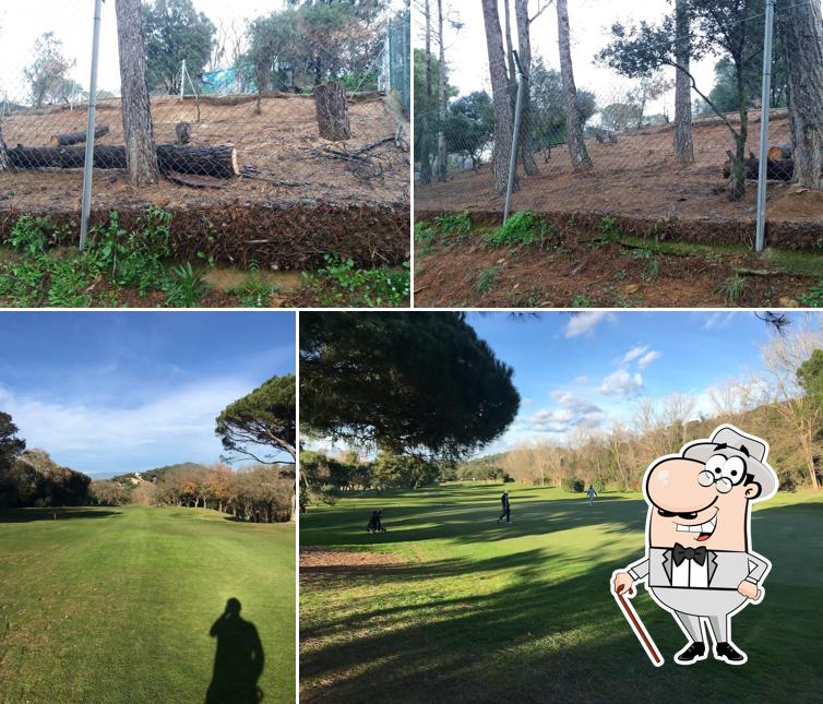 La parte exterior de Restaurant Golf Vallromanes