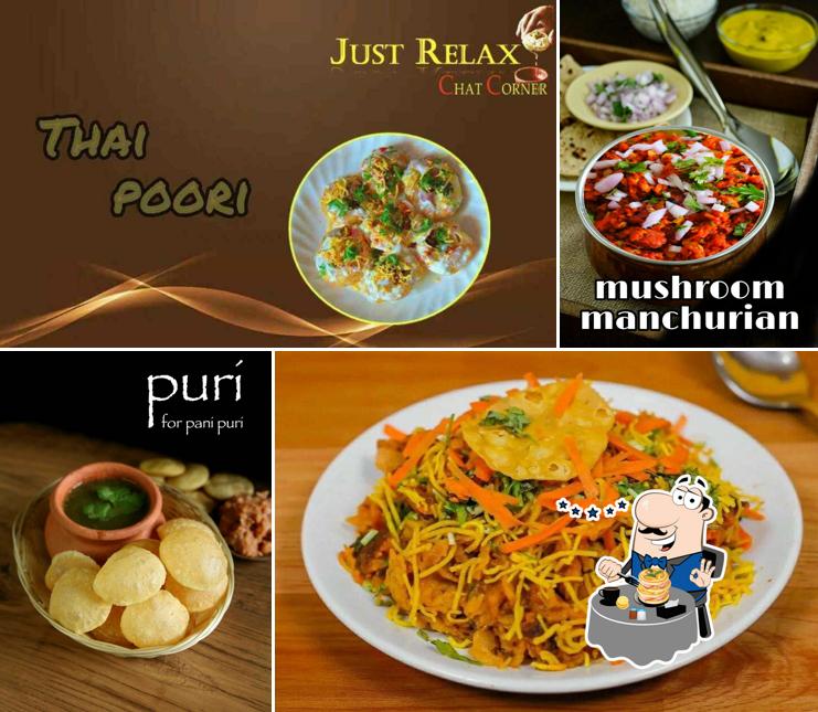 Food at JUST RELAX Chaat Corner(panipuri)