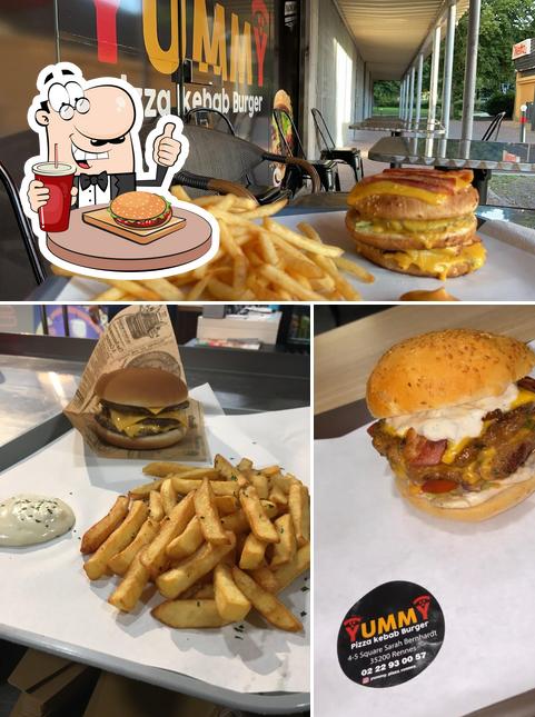Order a burger at ŸUMMŸ PIZZA RENNES