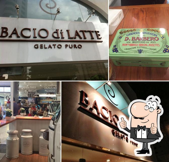 Here's a picture of Bacio di Latte