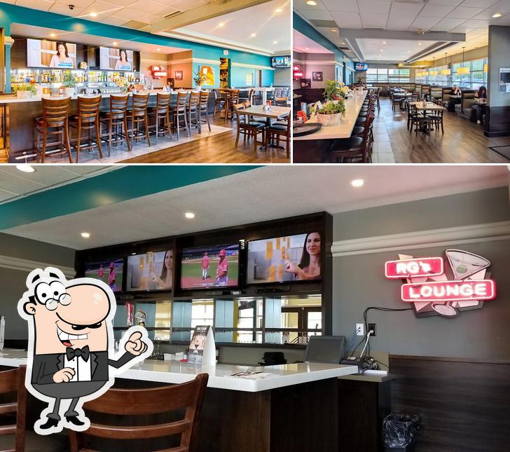 L'intérieur de Ricky's All Day Grill - Cloverdale