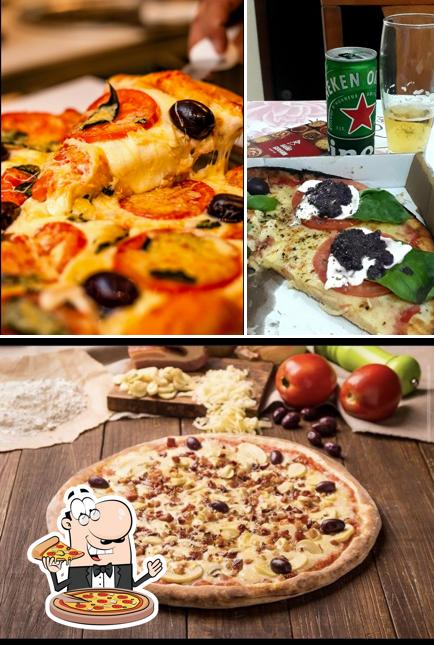 Escolha pizza no Babbo Giovanni - Santo André (ABC)