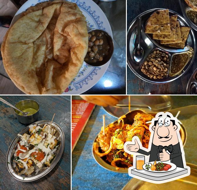 Food at Ambarsariya Dhaba