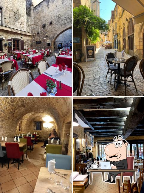 L'intérieur de Auberge Le Mirandol Sarlat la Canéda