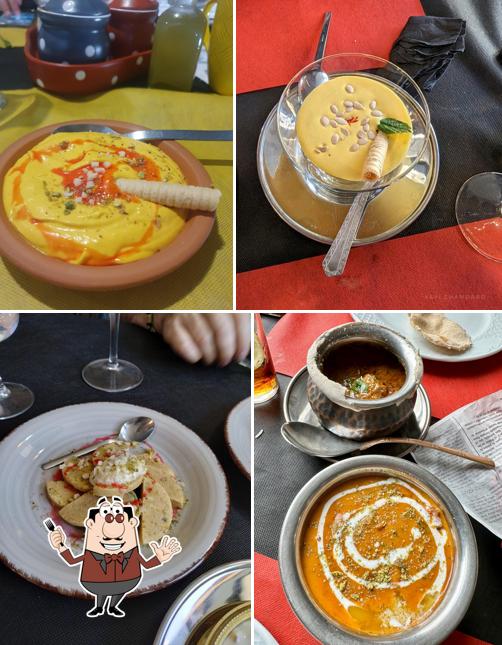 Еда в "Kesri Gastrobar India"