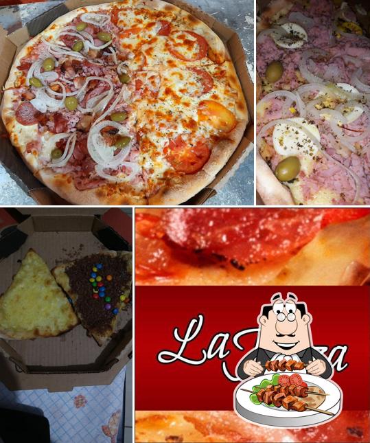 Food at La Pizza uberaba Pizzaria