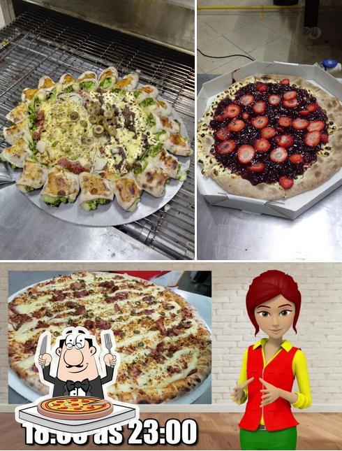 Experimente diferentes variedades de pizza