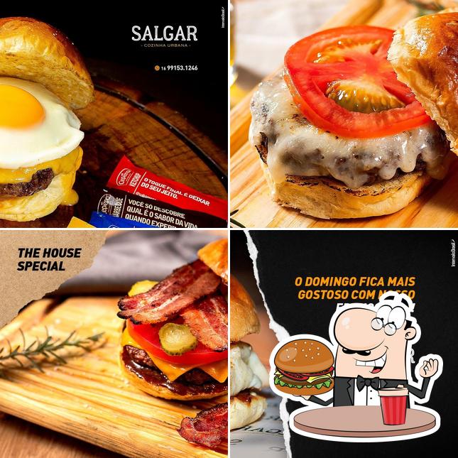 Consiga um hambúrguer no Salgar - Cozinha Urbana