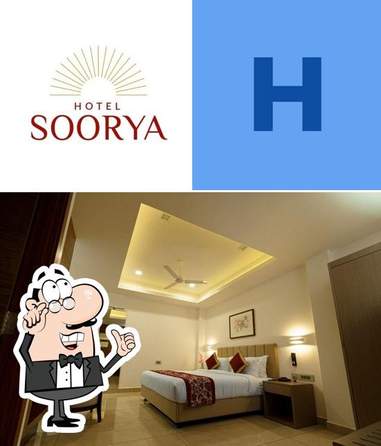 The interior of HOTEL SOORYA, ATTINGAL