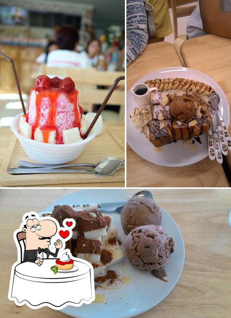 Sweet Home Café provides a variety of desserts