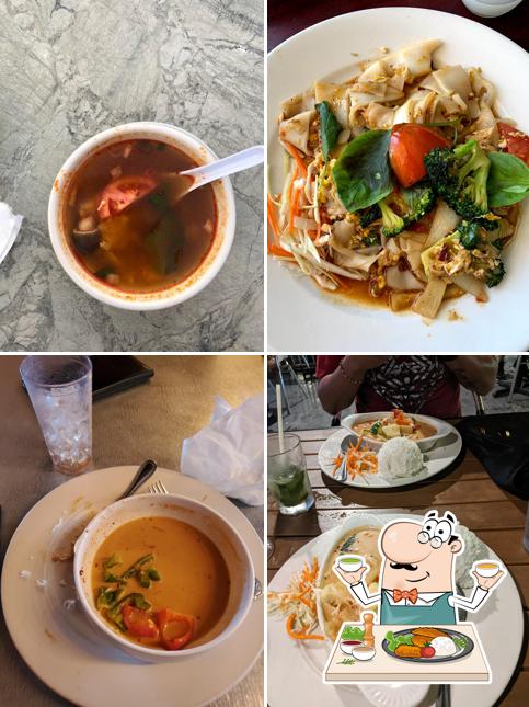 Meals at Thai Island Restaurant